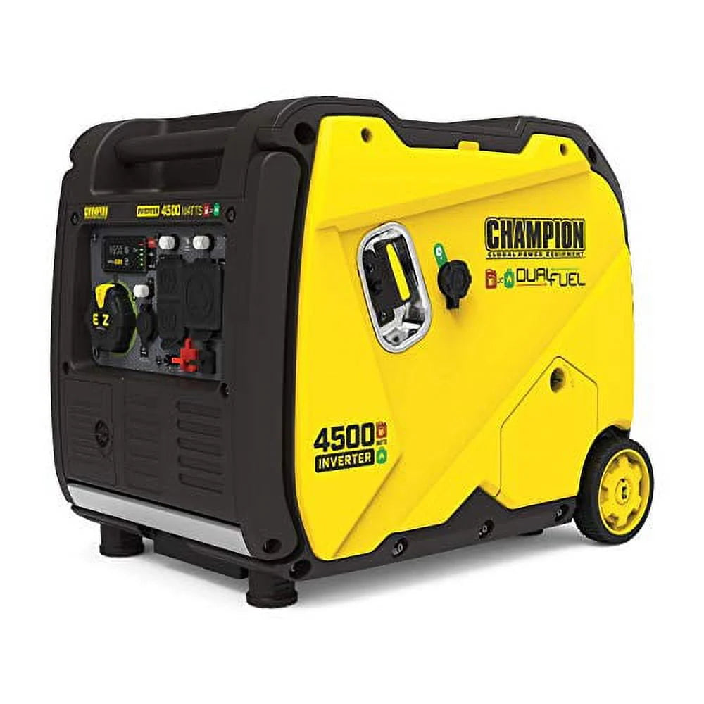 4500-Watt Dual Fuel Portable Inverter Generator Y6979