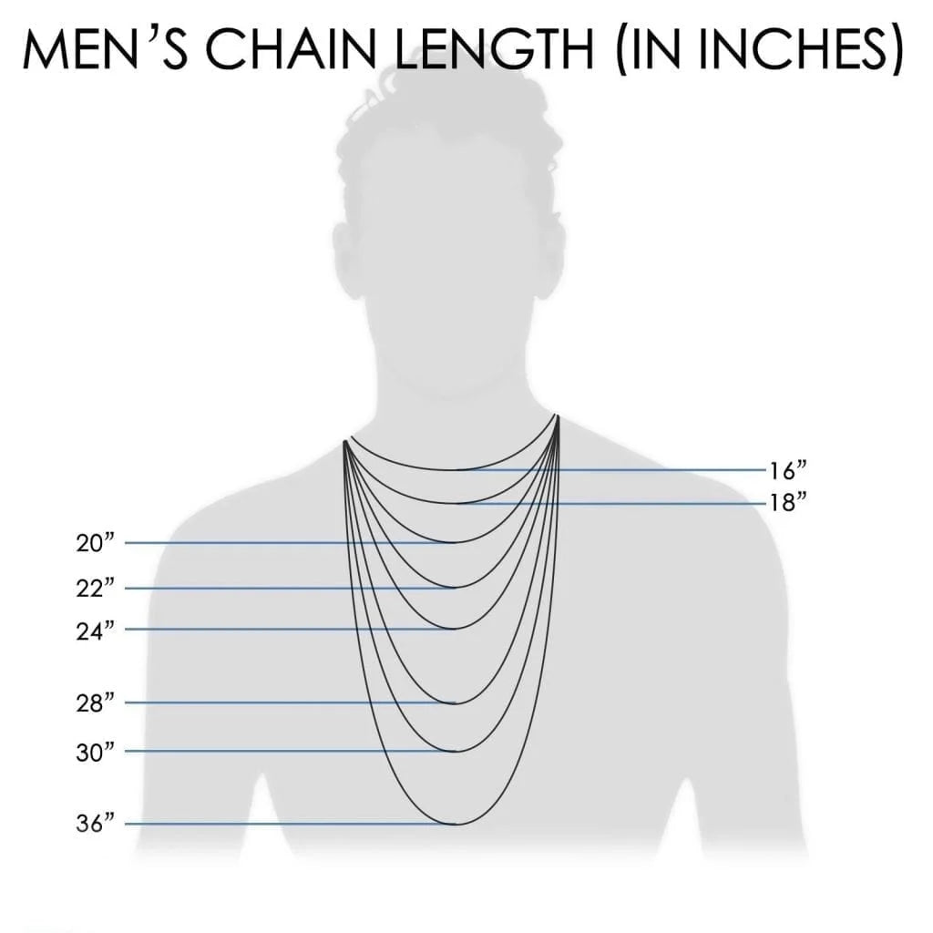18K Gold Over Silver Diamond-Cut Cuban Chain Necklace 20"-26" S725