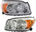 Chrome Headlight Pair for 2006 2007 2008 Toyota RAV4 R206
