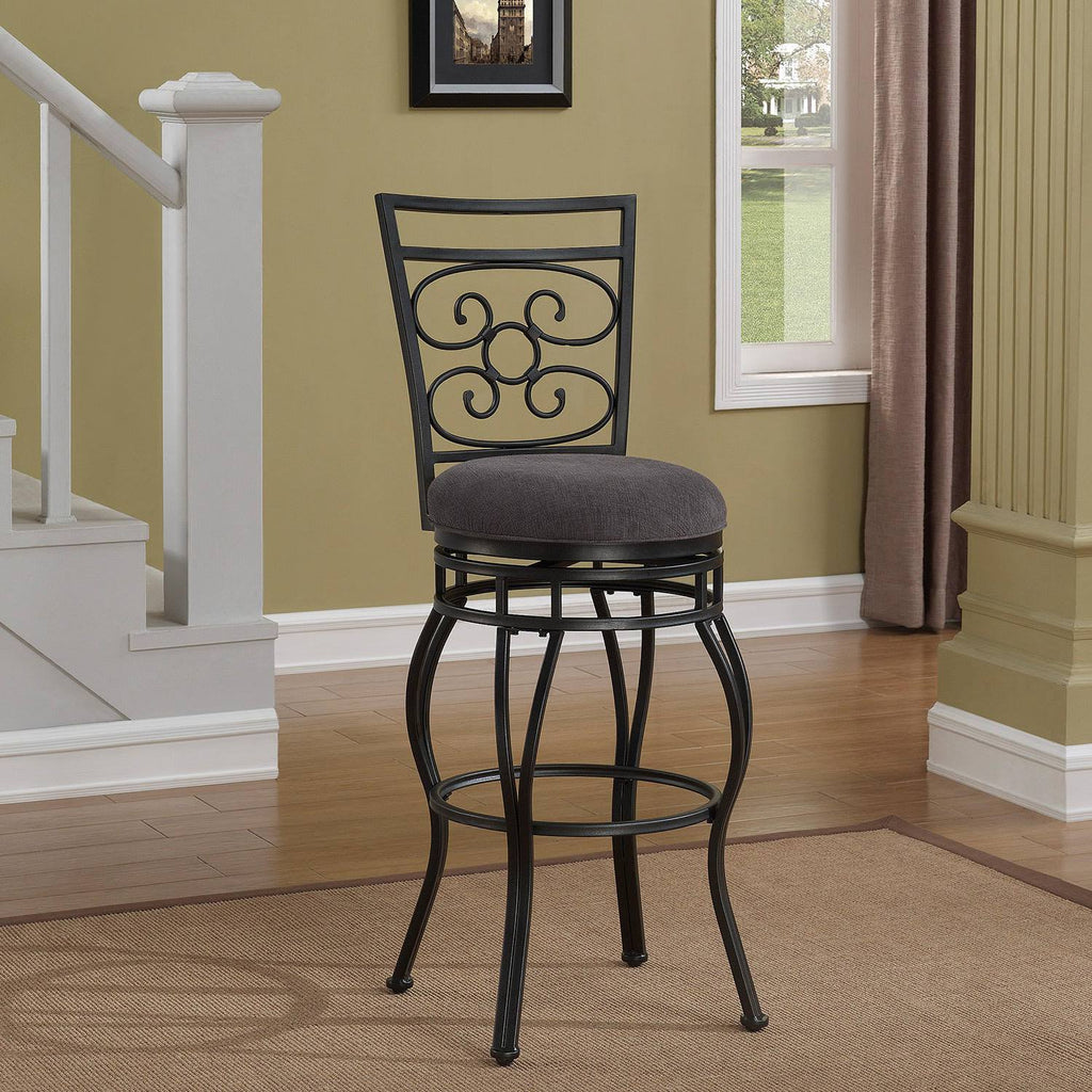 Black Bar Stool C49385