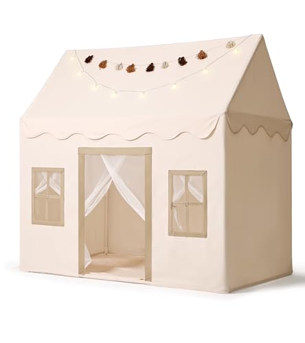 Large Green Kids Playhouse Play Tent with Mat L229211