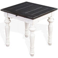 24" Farmhouse Wood End Table V8001