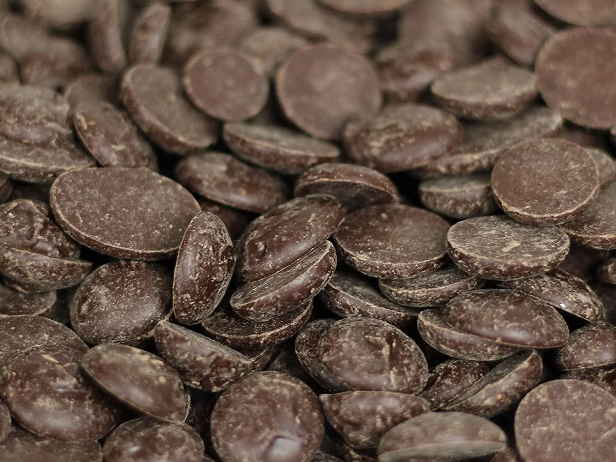 Dark Chocolate Discs 2.5 Lbs Non-Dairy Vegan Kosher H452569