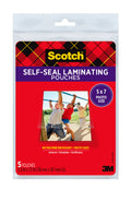 Self-Sealing Photo Laminating Sheets Gloss 5 x 7 5 Sheets E1514