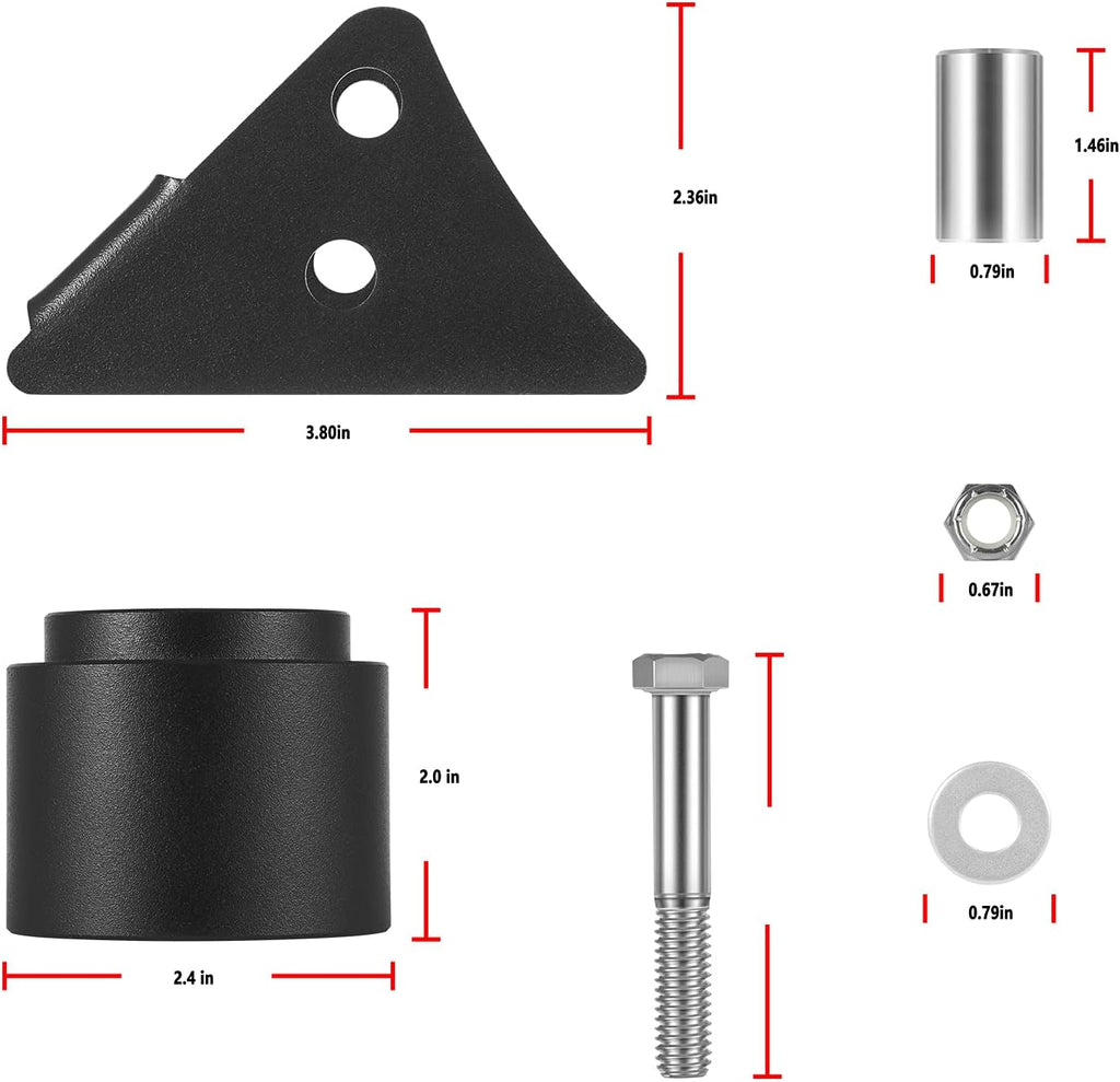 2.5'' Lift Kit UTV Front and Rear Suspension Pack of 2 F9908