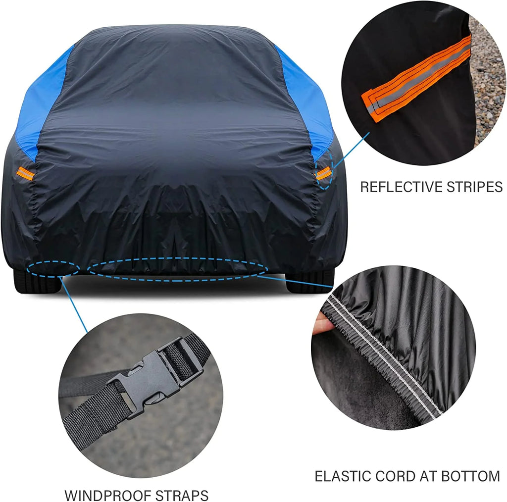 Blue All Weather Waterproof Car Cover Z27967