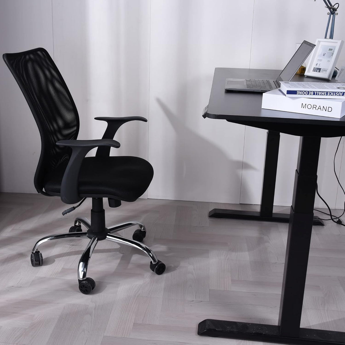 Heavy Duty Office Desk Chair Base with Casters Replacement L460765