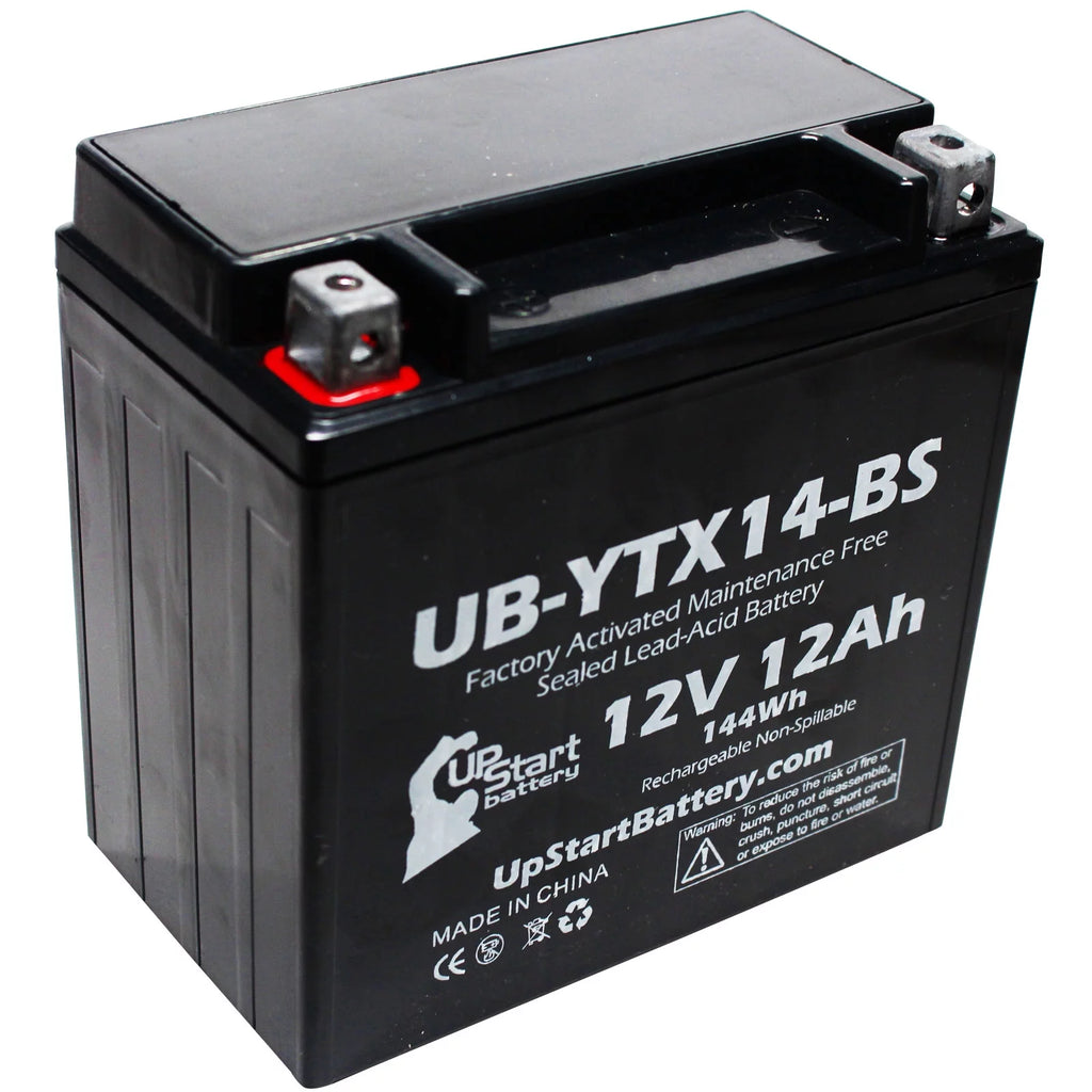 12V 12Ah Sealed AGM Motorcycle Battery V40605