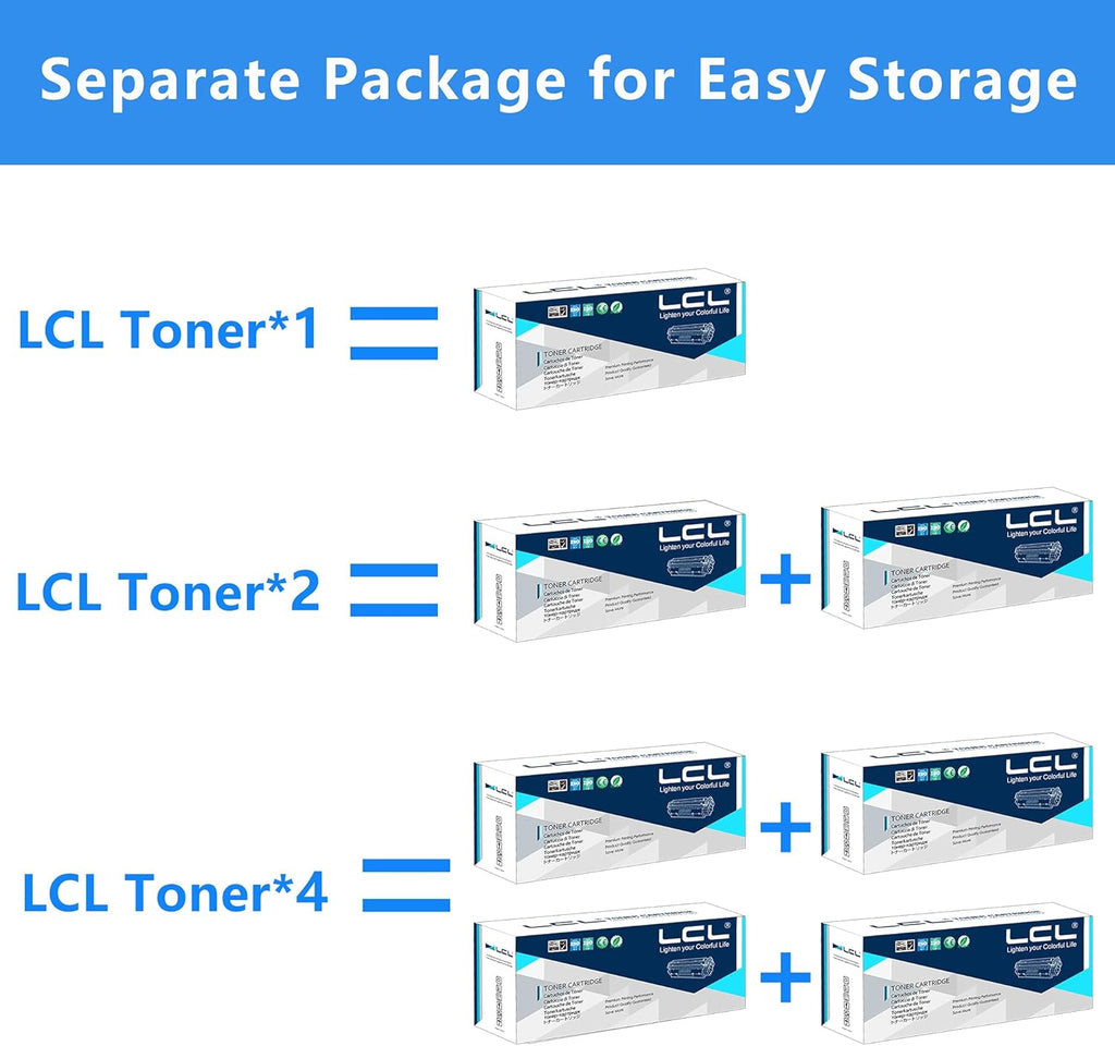 Compatible Toner Cartridge Replacement 2-Pack Black H36302