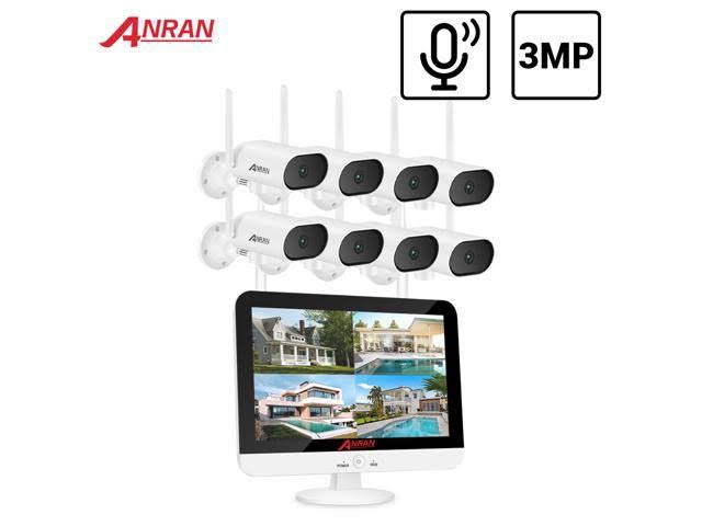 Wireless Surveillance Camera System with 13 inch Monitor G223