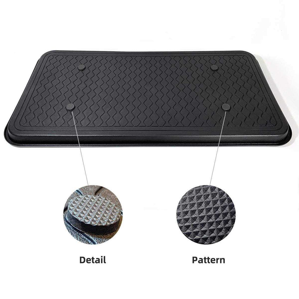 Set of 2 Black Heavy Duty Boot Trays L521478