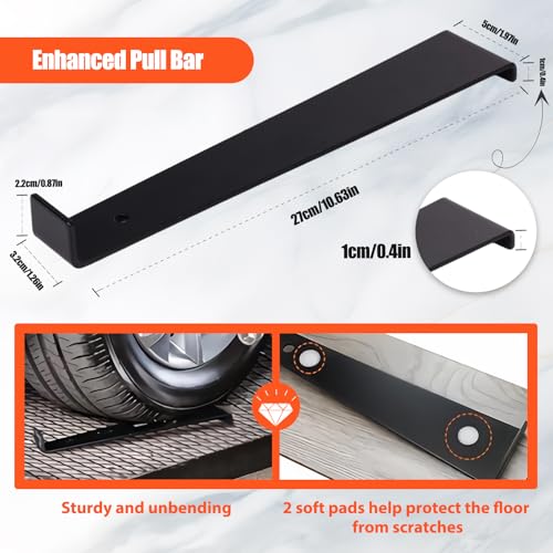 26 Pcs Wood Floor Installation Kit with Mallet, Knee Pads, Pull Bar, Tapping Block, Tape Measure and Spacers F782