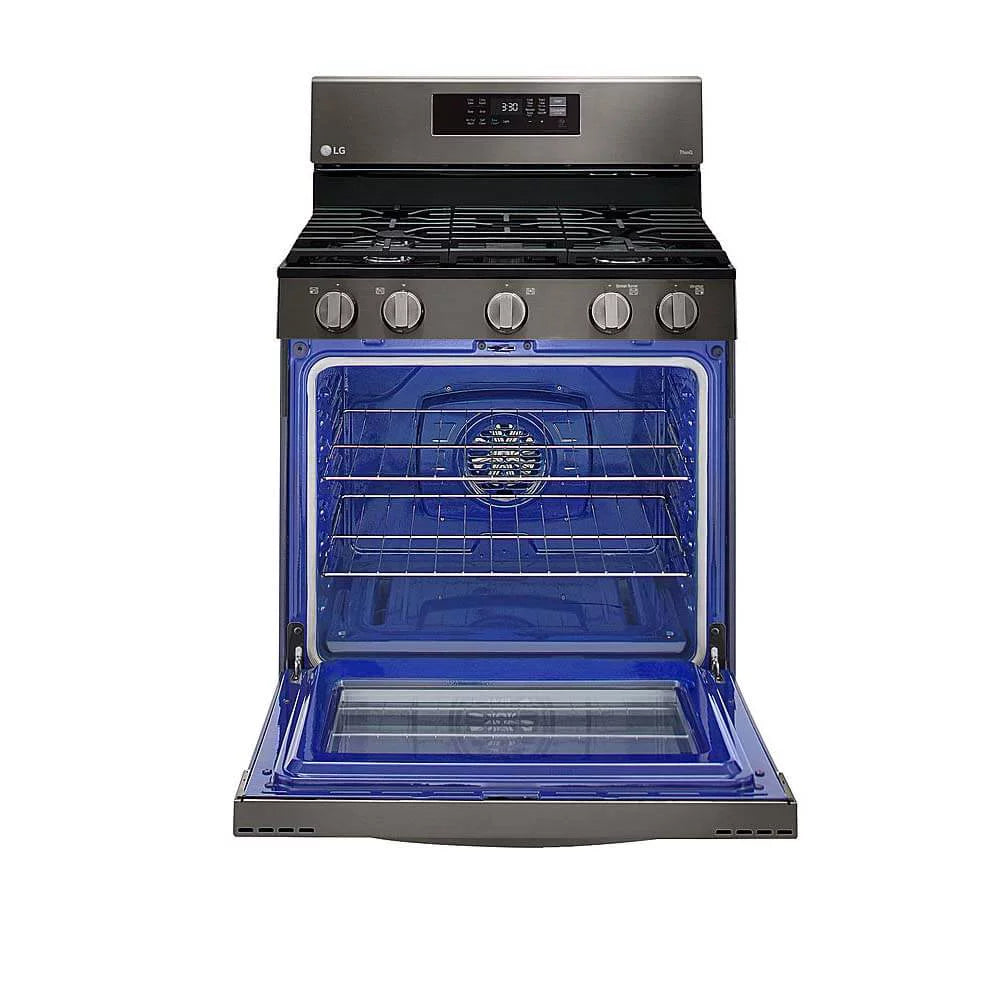 5.8 Cu. Ft. Black Stainless Gas Convection Range A68092