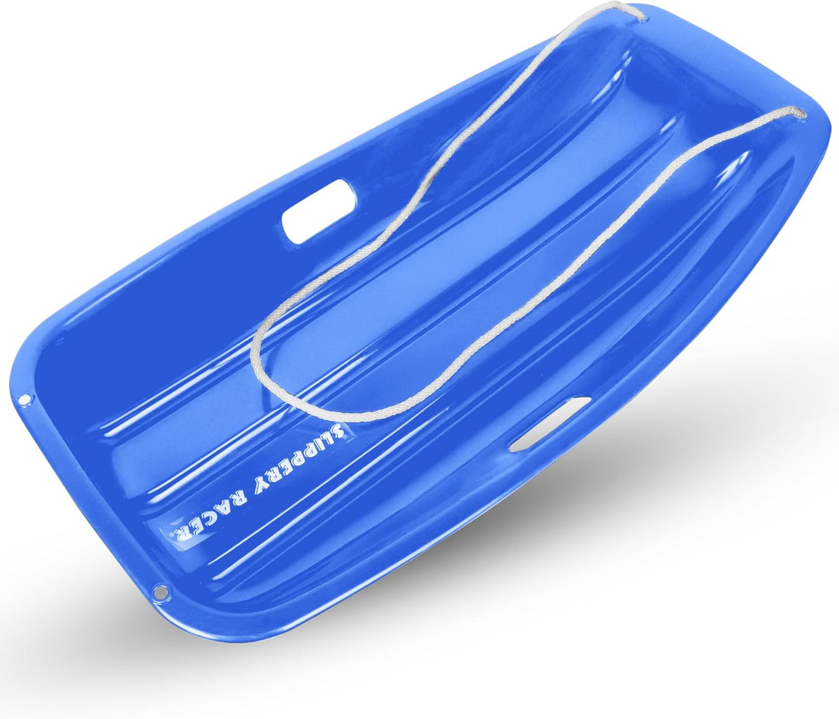 Flexible Plastic Toboggan Snow Sled with Pull Rope T97805