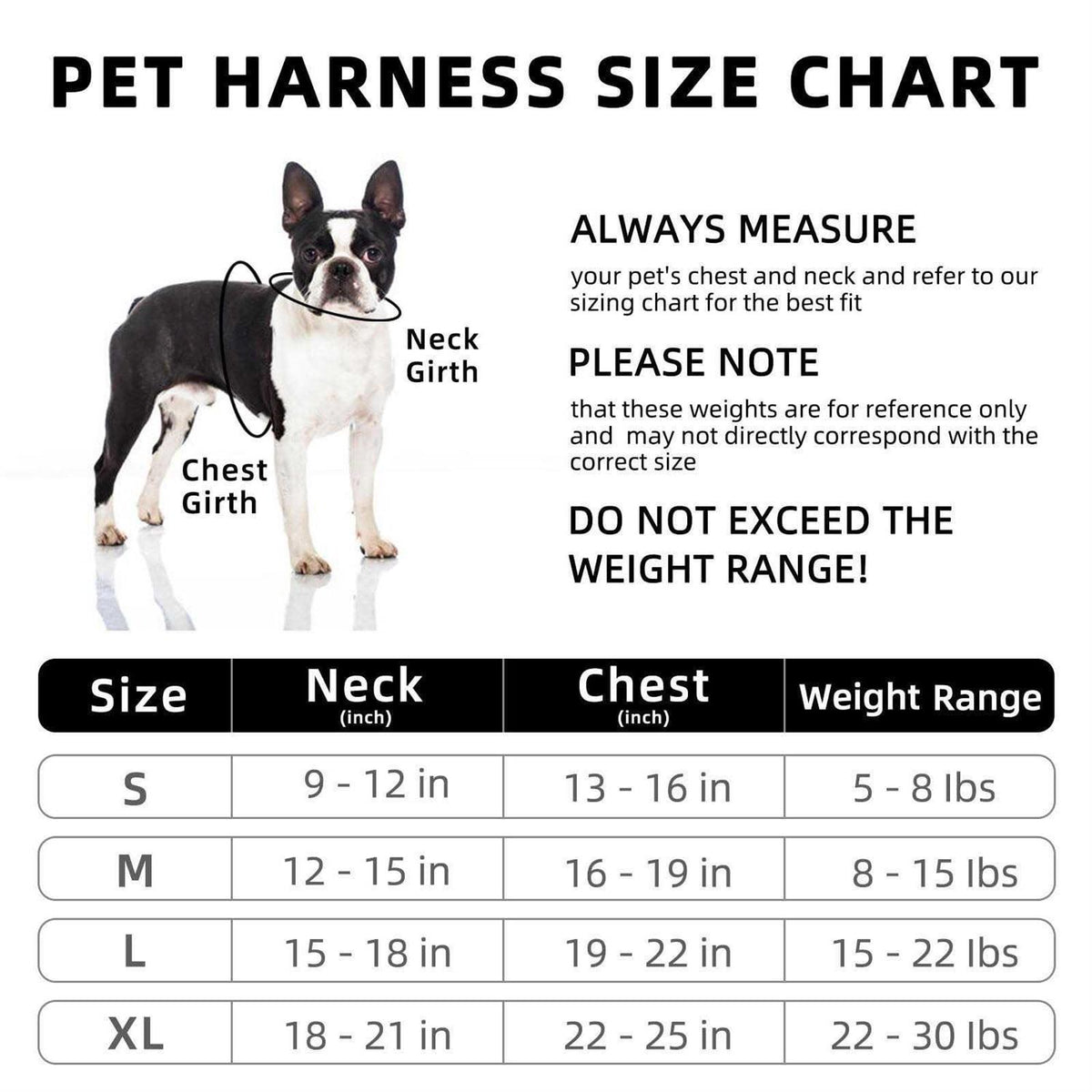 Adjustable Reflective Dog Harness with 2 Leash Clips H8385
