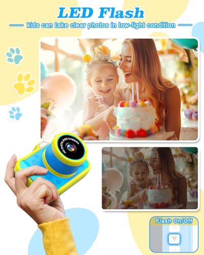 48MP 1080P Kids Digital Camera with 32GB SD Card O87955