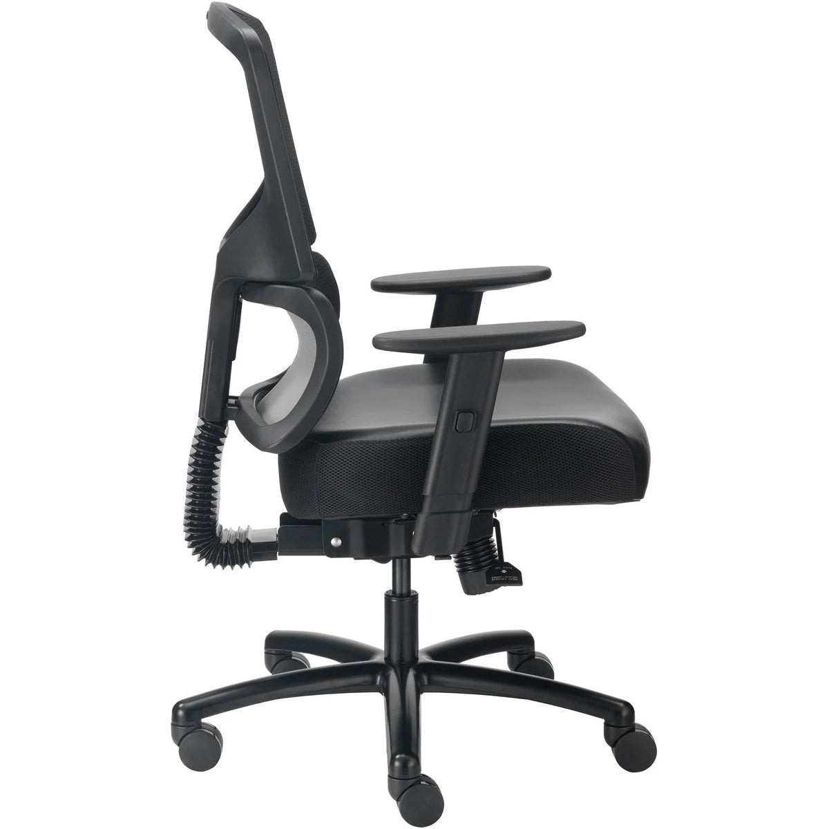 Black Mesh Back Chair with Synthetic Leather C993039