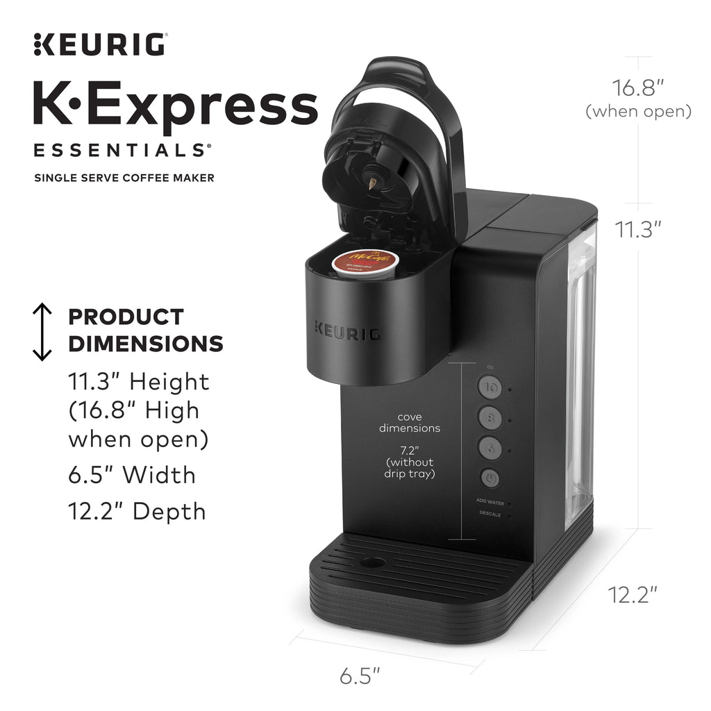 Black Single Serve K-Cup Pod Coffee Maker S1792