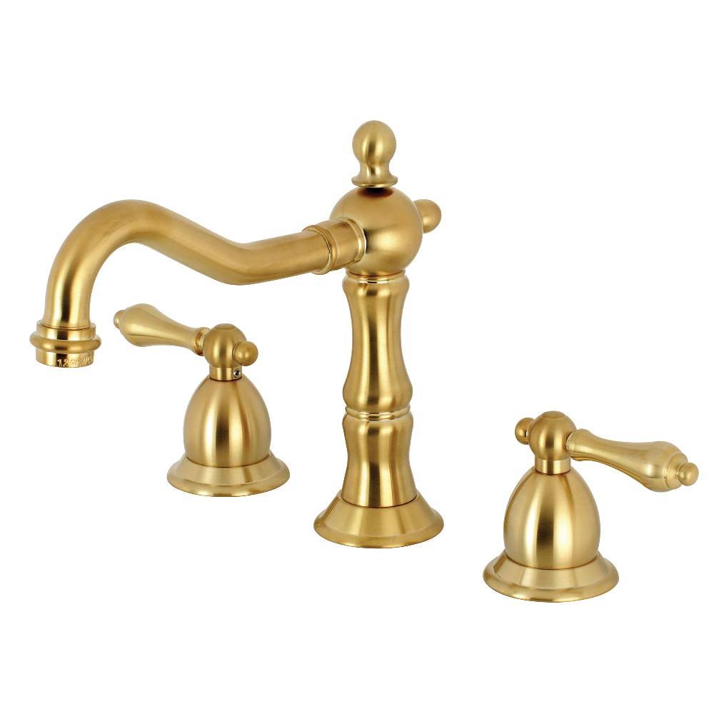 Polished Nickel Widespread Bathroom Faucet Z1096