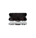 Oblong Fiberglass Violin Case Orange 4/4 Z954