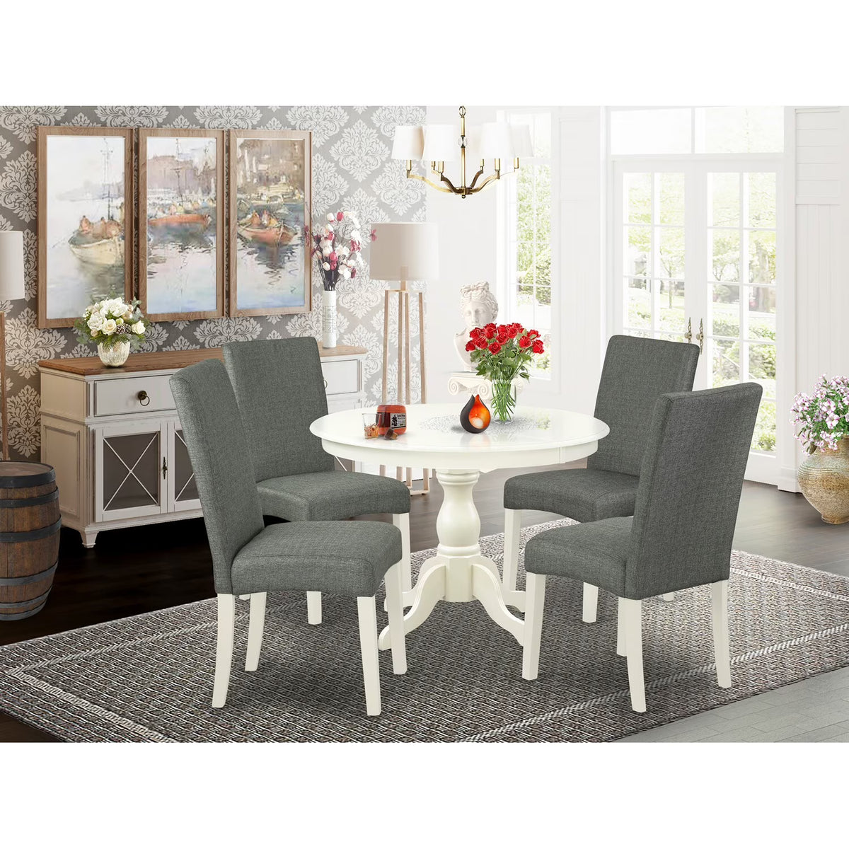 5-piece Wood Dining Set G1195