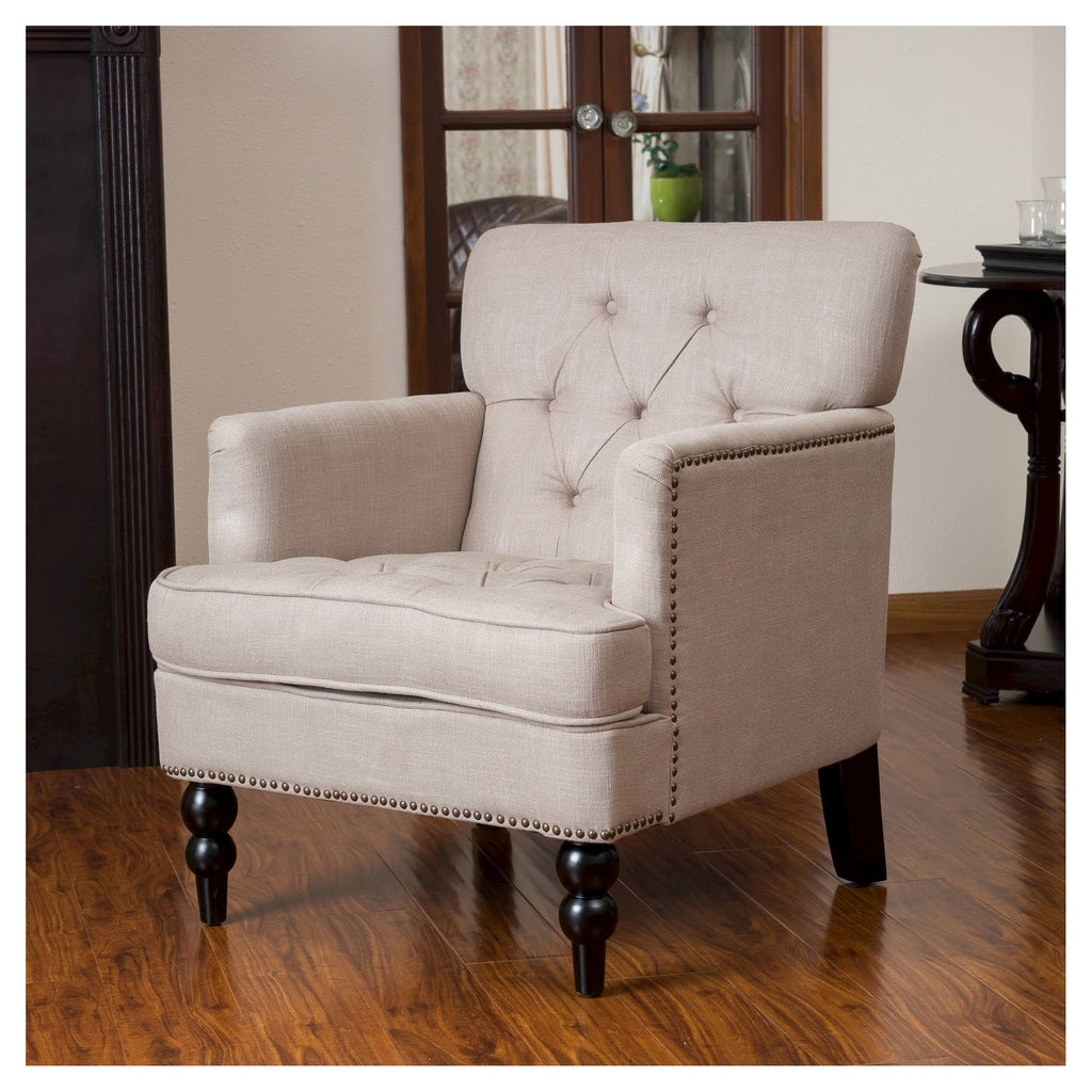 Beige Club Chair M2103