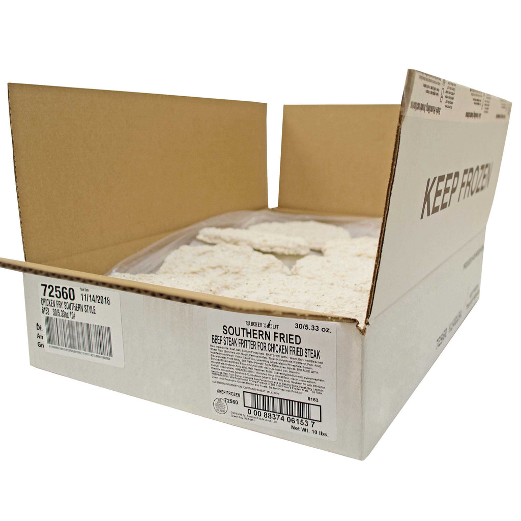 Raw Chicken Fried Beef Steak, 5.3 Ounce, 30 per case J999264