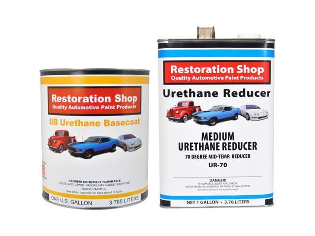 Iridium Silver Metallic Urethane Basecoat Automotive Car Paint, 1 Gallon Kit K366924