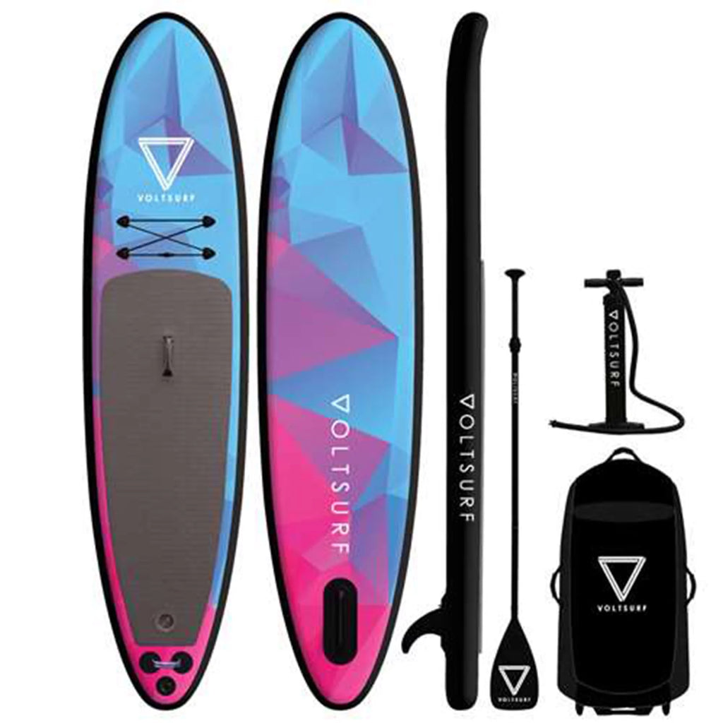 11 Foot Black Inflatable Stand Up Paddle Board S373936