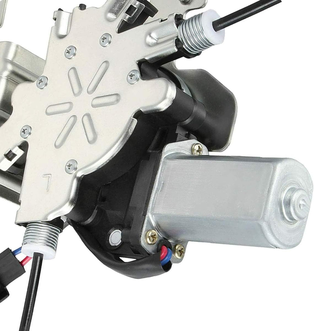 Front Right Passenger Side Power Window Regulator with Motor Assembly Pack of 2 Z43360