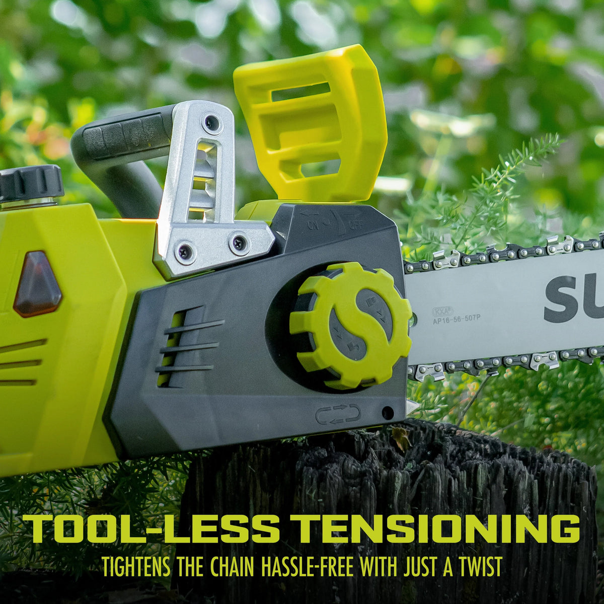 48V Cordless 16-inch Chainsaw F14143