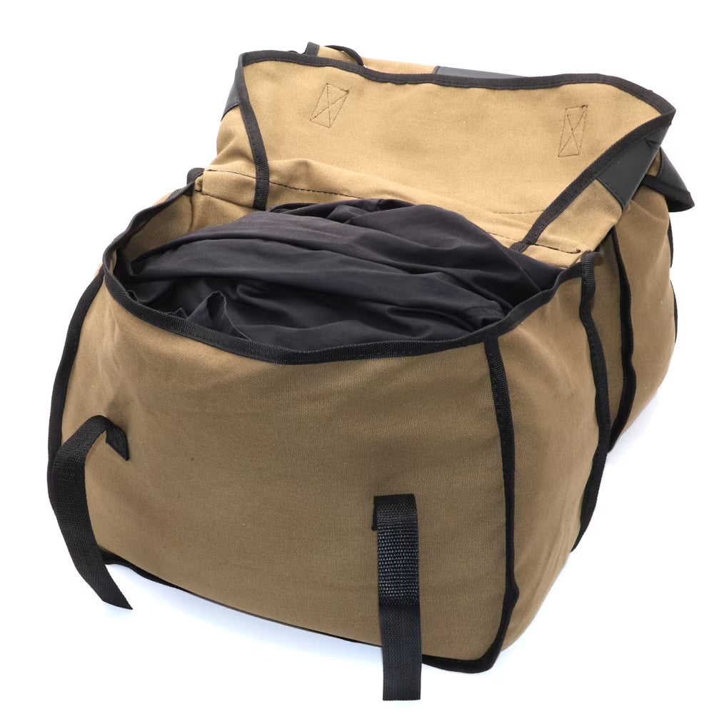 Canvas Waterproof Motorcycle Saddle Bag Panniers K736960
