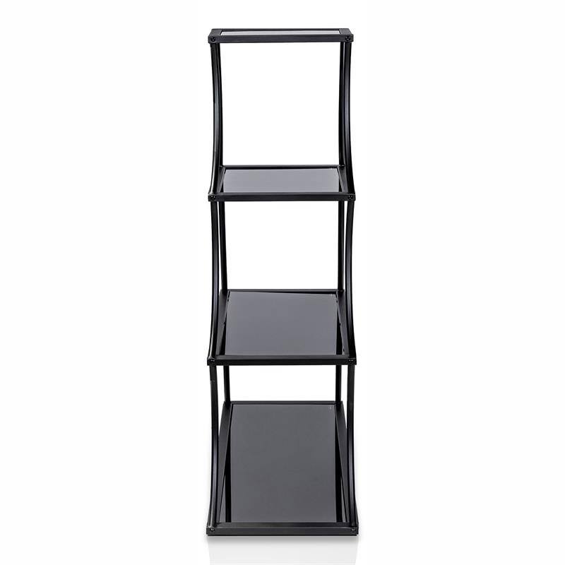 Industrial Metal 4-Shelf Bookcase Q34685