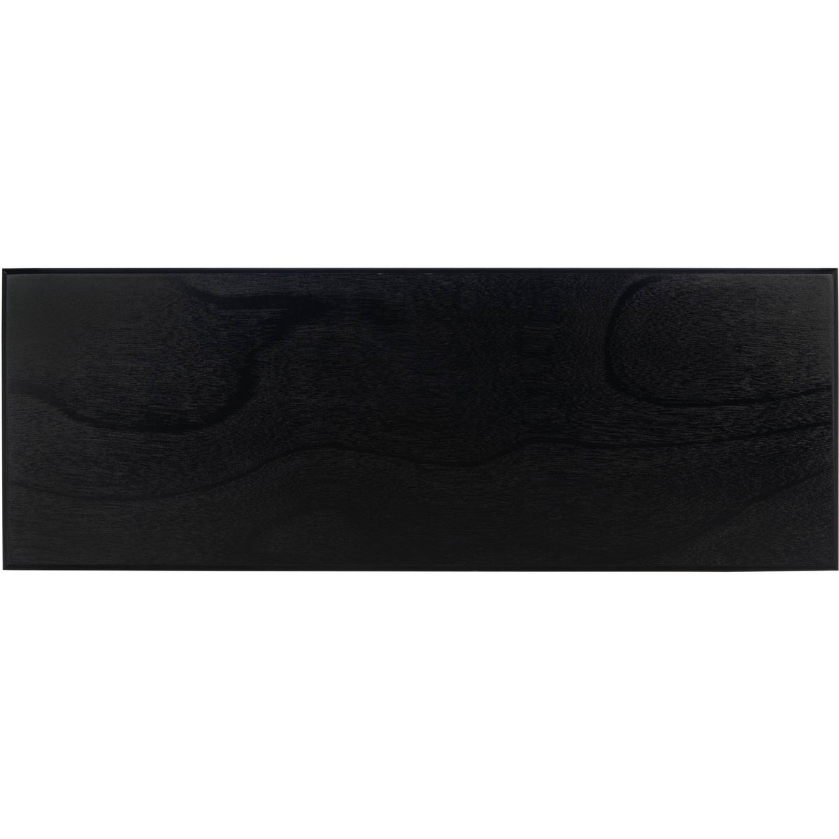 Black 2 Drawer Console Table N87237