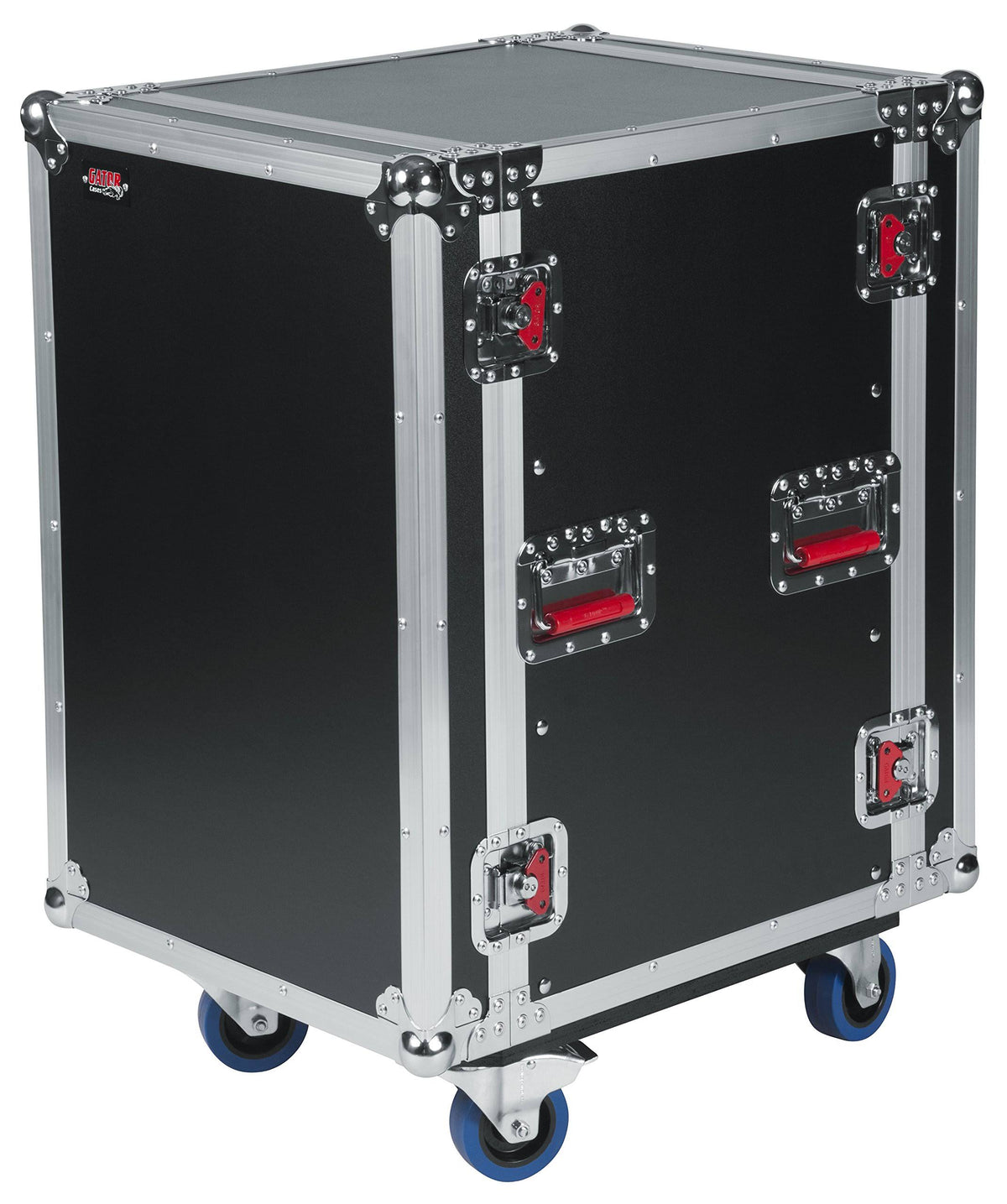 16U Cast Rack Road Case with Casters F872437