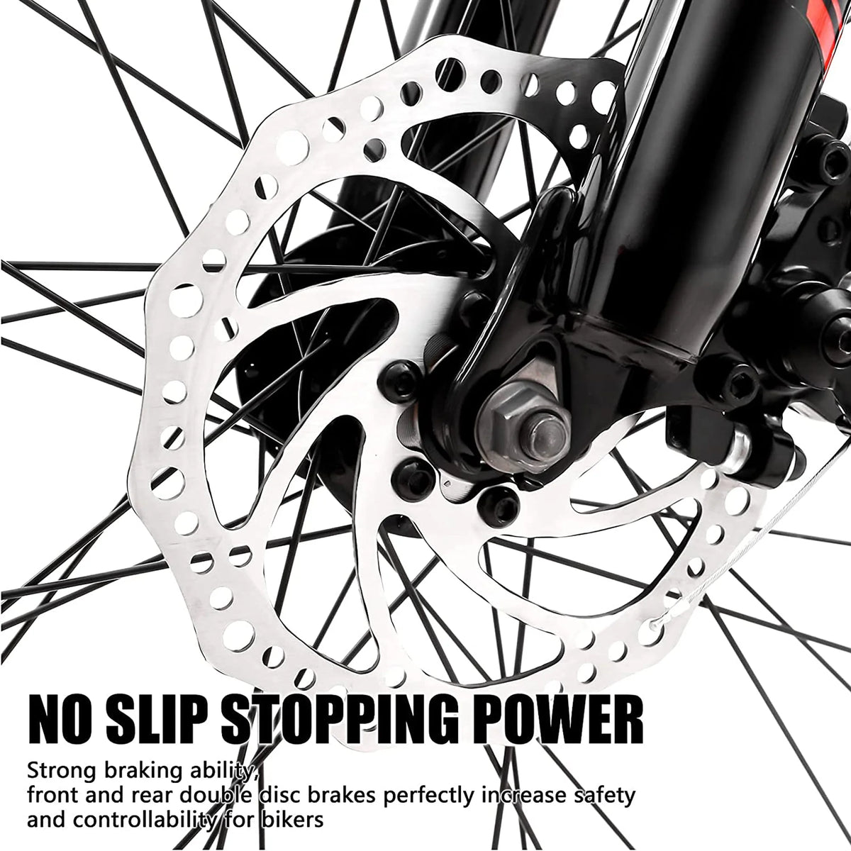 26 Inch Dual Suspension 21-Speed Mountain Bike X7225