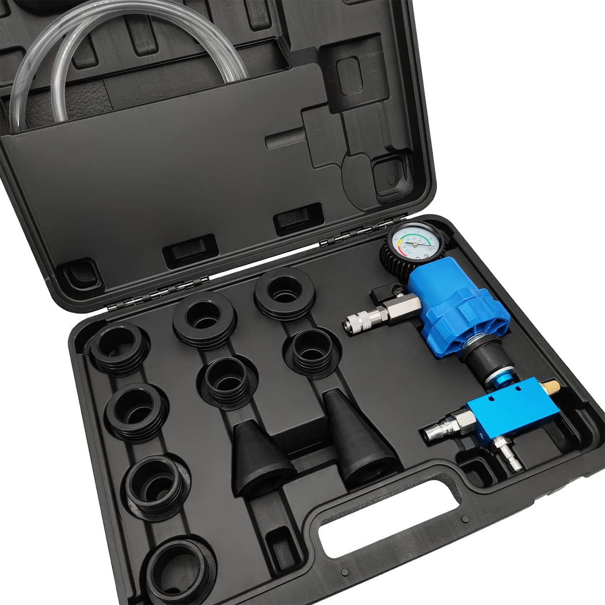Coolant Vacuum Refill Kit with 8 Rubber Sleeves & 2 Adapter Cone Plug Z347394