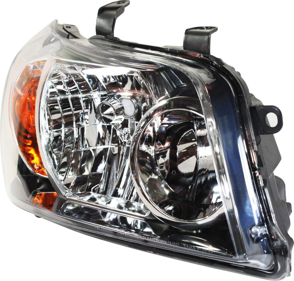 Headlight Lens and Housing Compatible with 2004-2006 Toyota Highlander Passenger Side Pack of 2 X41242