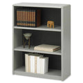 Gray 3-Shelf Bookcase E48133