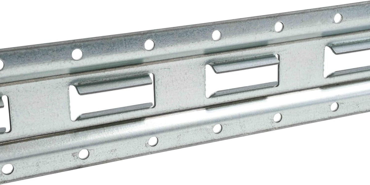 8 Pack 5' Vertical E-Track Galvanized Steel Tie-Down Rail D131
