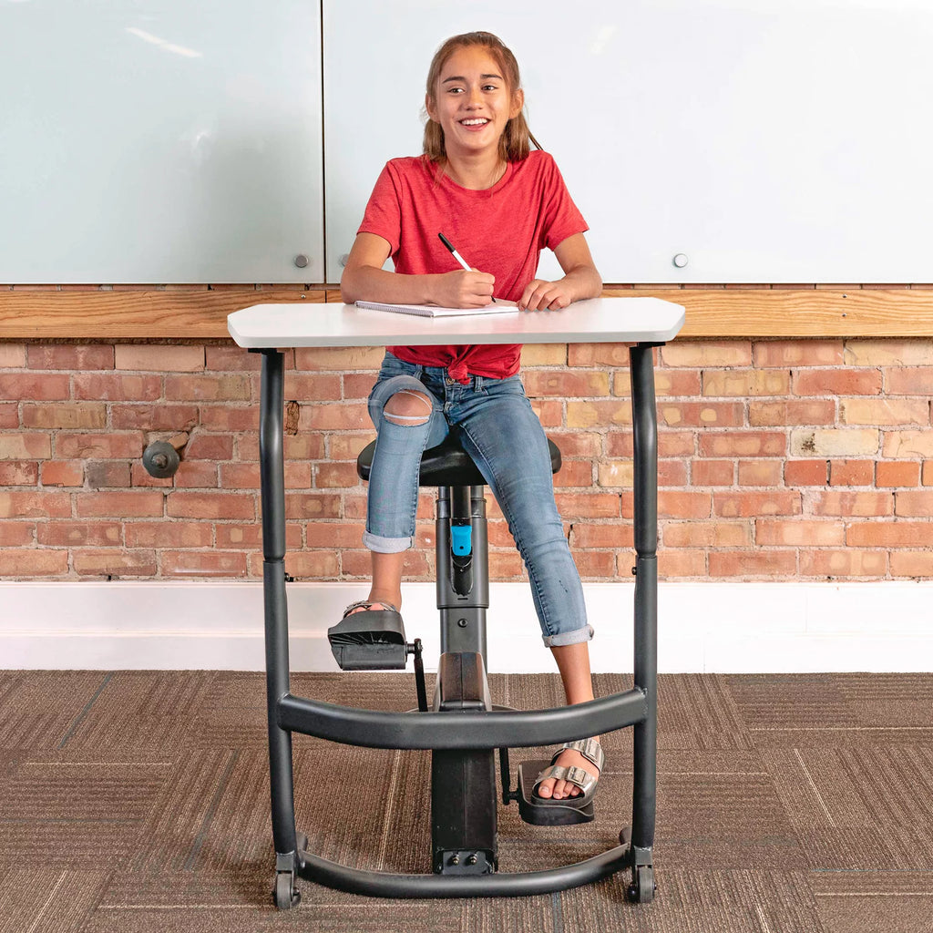 White Bike Desk O5706