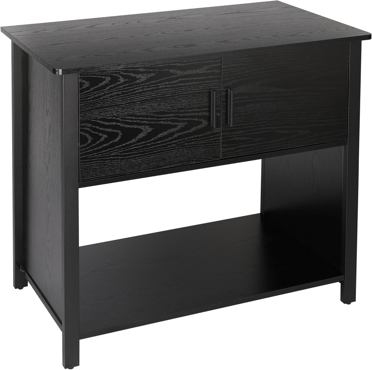 Aquarium Stand, 40-50 Gallon, Metal Frame, 18.9" D x 36.6" W x 32" H H994541