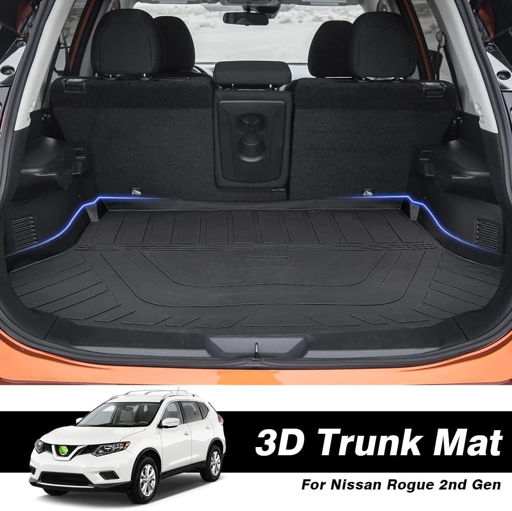 Black TPO Car Cargo Mat Pack of 2 H418