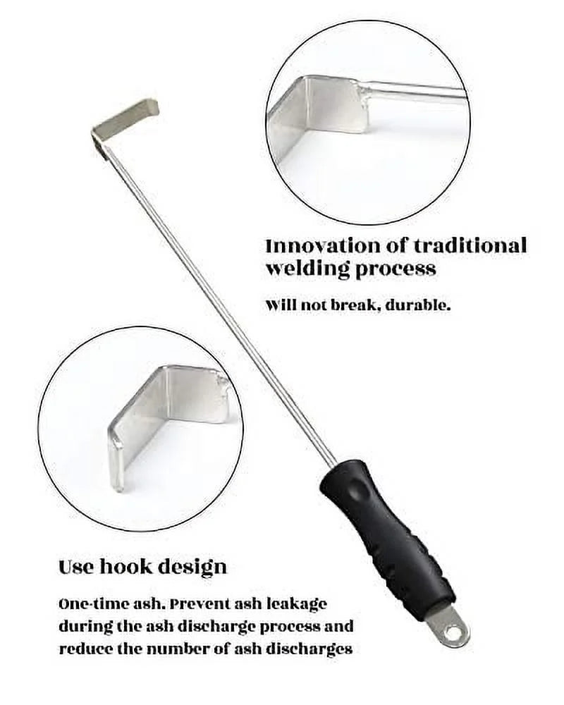 18 Inch BBQ Ash Tool Charcoal Grill Cleaning Tools R25295