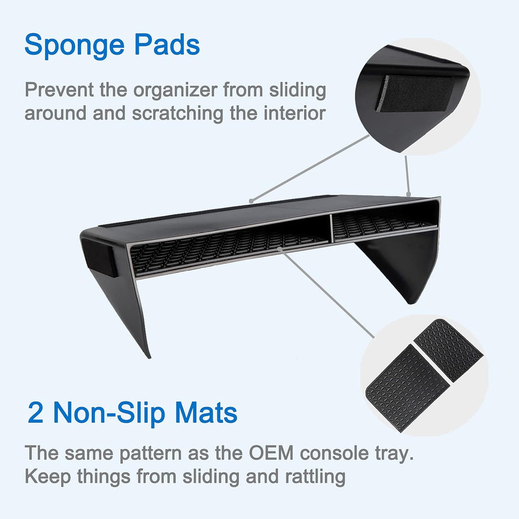 Center Console Organizer ABS Material Insert Tray Storage Box D93306