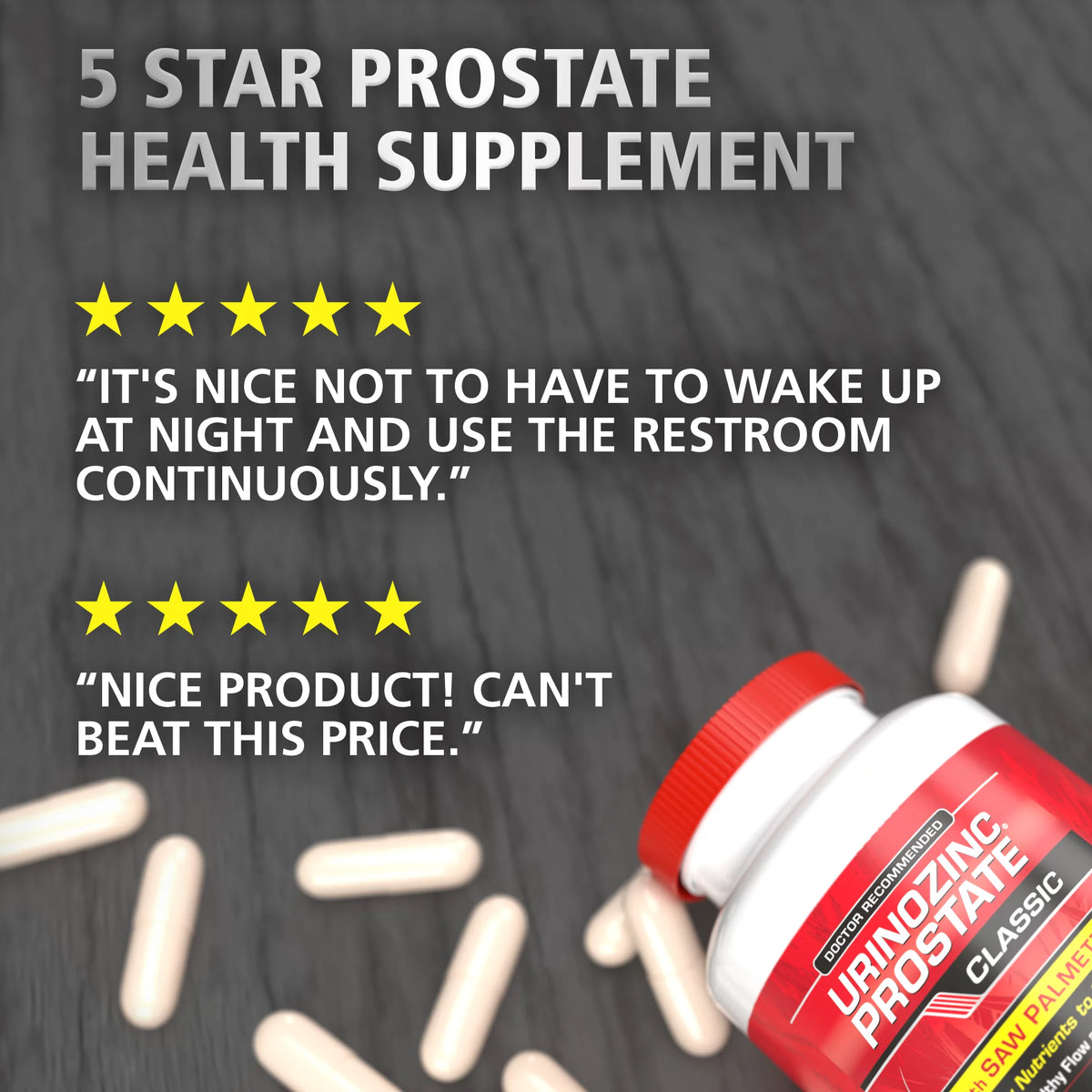 60 Ct Saw Palmetto Prostate Supplement Y5533