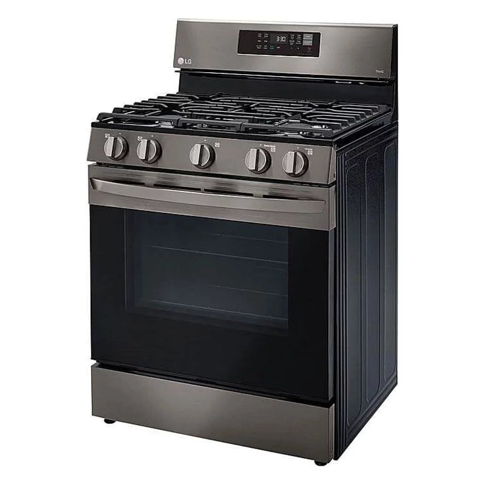 5.8 Cu. Ft. Black Stainless Gas Convection Range A68092