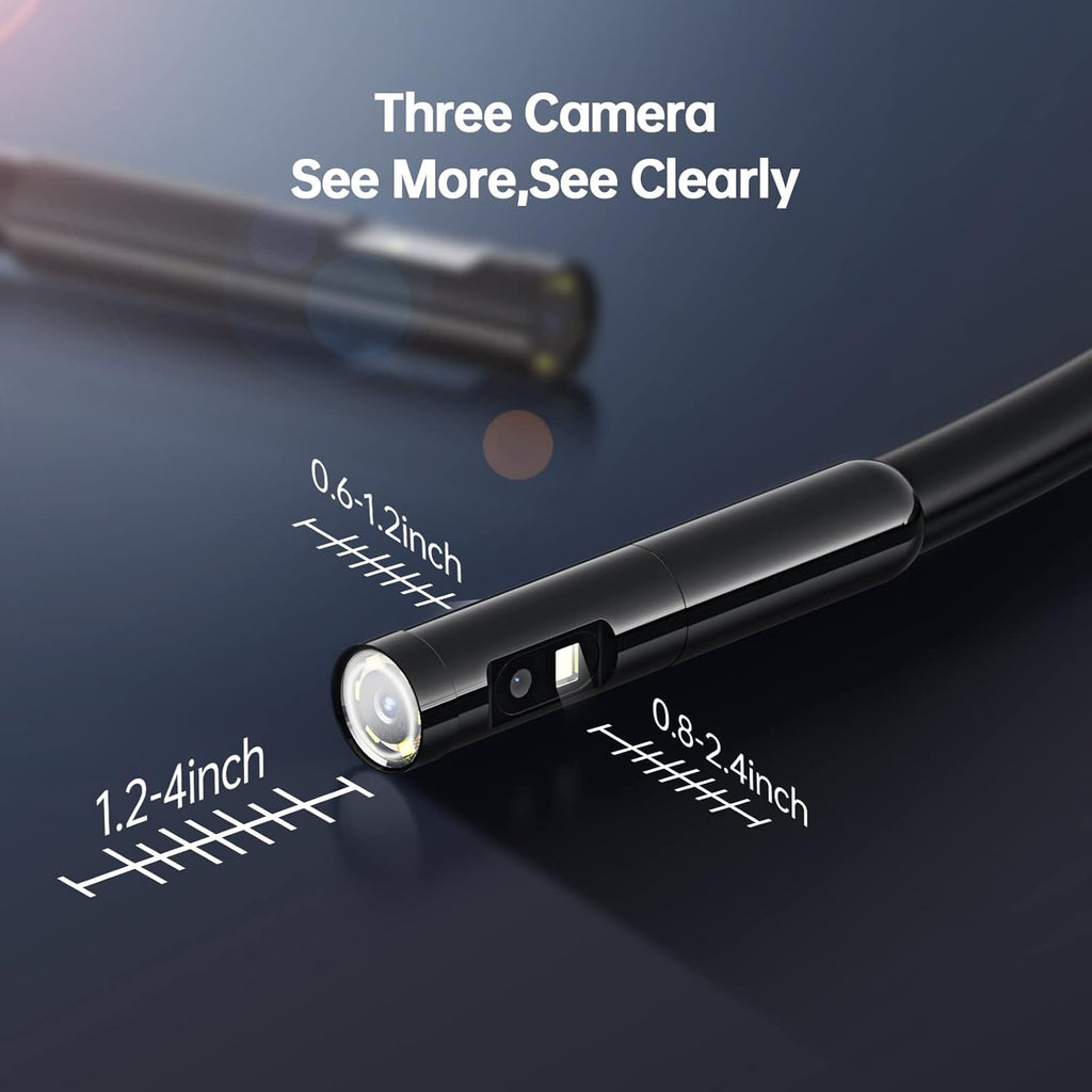 16.5ft HD Waterproof Snake Borescope Inspection Camera K972