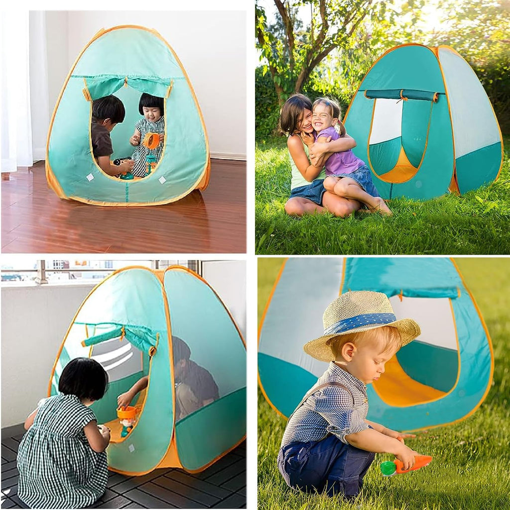 21 Pcs Pop Up Kids Play Tent Z139269