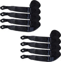 4 Pack Red Heavy Duty Winch Strap Tie Down L6771
